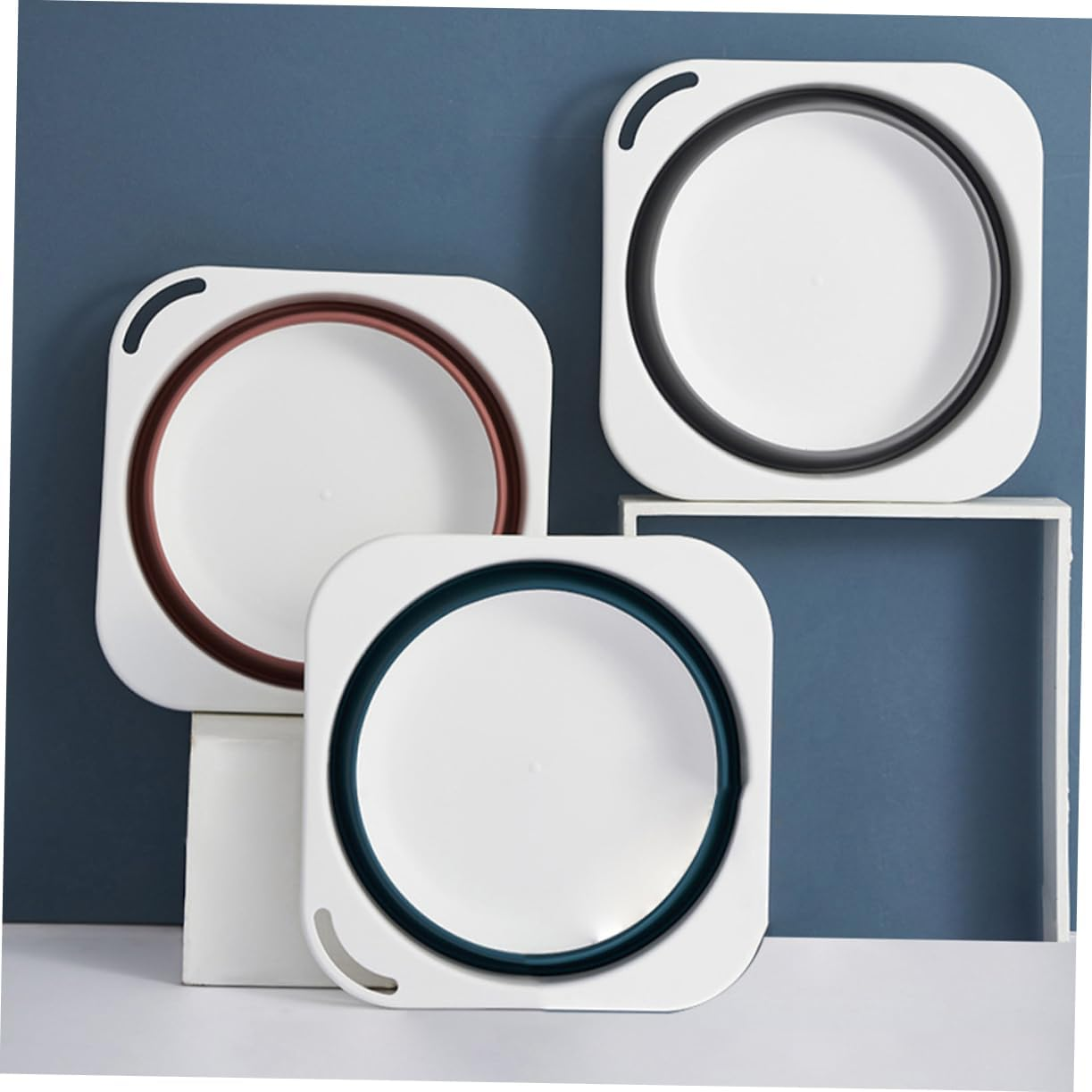 HEATSHAKING Folding Tub for Camping Kitchen Cleaning Basin Household Washbasin Hangable Laundry Basin Folding Sink image number 6