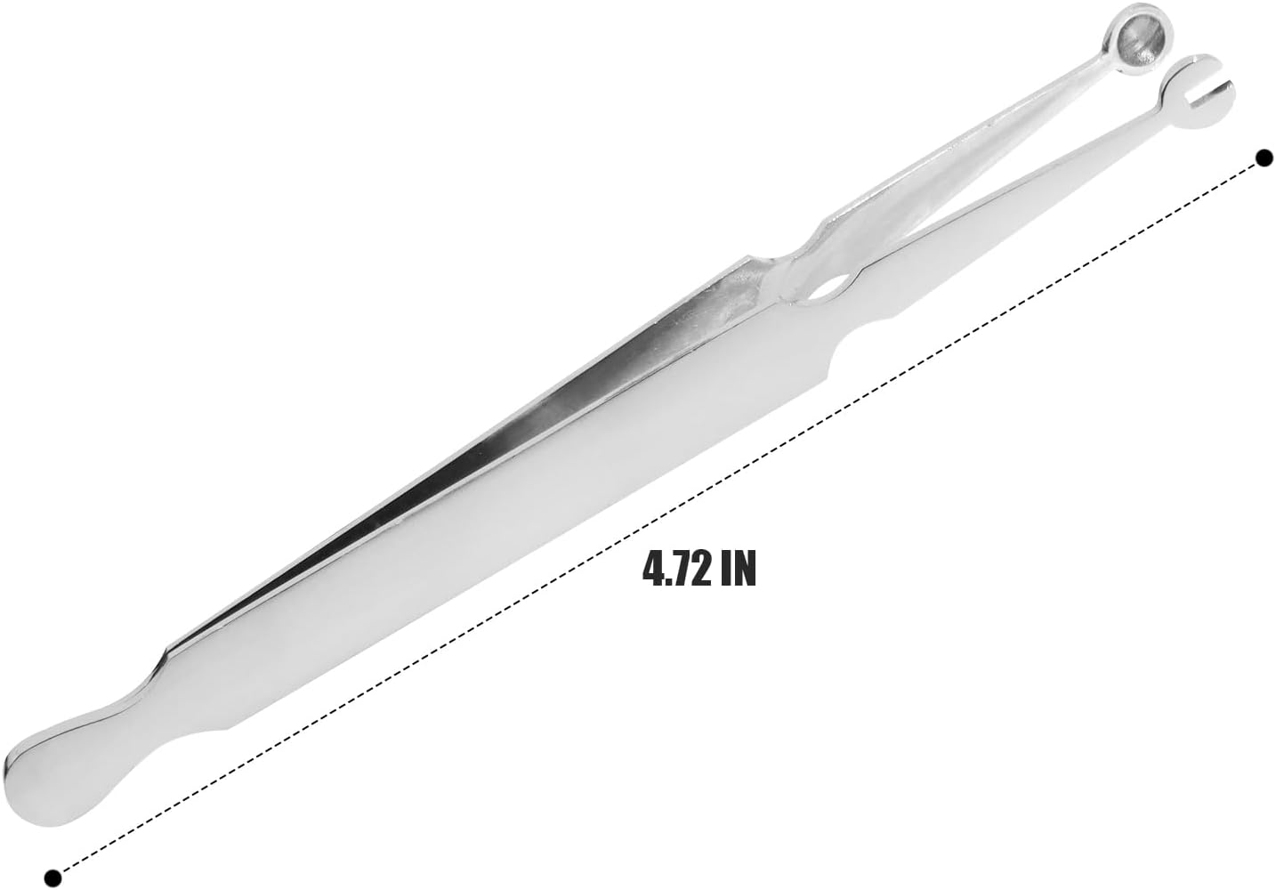 NUTLET Piercing Tool - Stainless Steel Piercing Pliers & Barbell Clamp Tweezers - Easy to Use, Portable & Versatile - 0.63 Oz image number 4