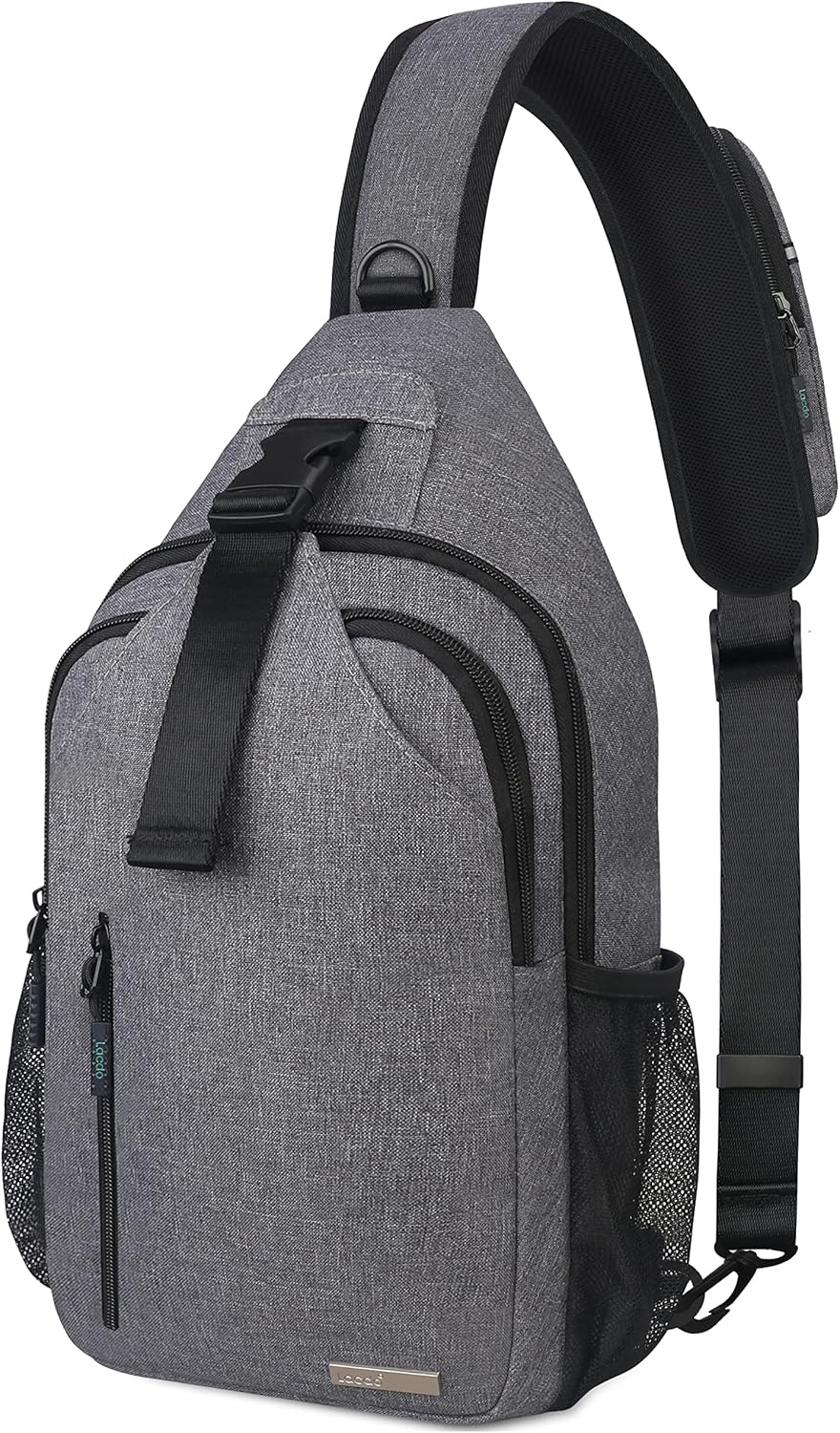 Lacdo Lightweight Hiking Daypack Sling Backpack Crossbody Shoulder Bag Chest Bag image number 3