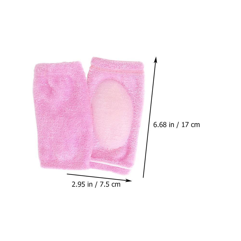 Healvian 2Pairs Skin Care Gel Elbow Cover Moisturizing Elbow Pad for Dry Skin Comfortable Exfoliating image number 5
