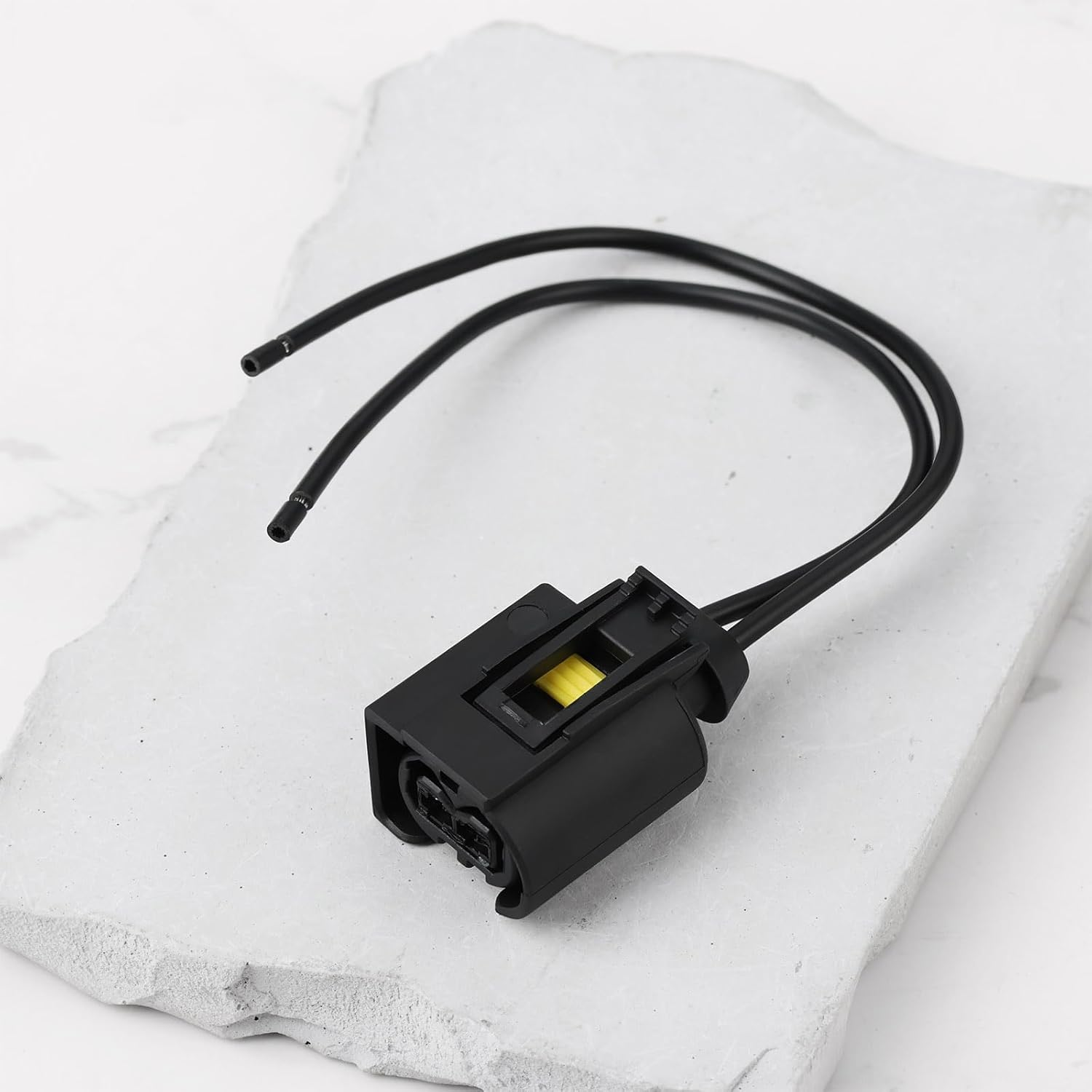 Ecsing 2 Pin Connector Plug Harness Wires AE8T10300AA Compatible with Ford Alternator image number 2