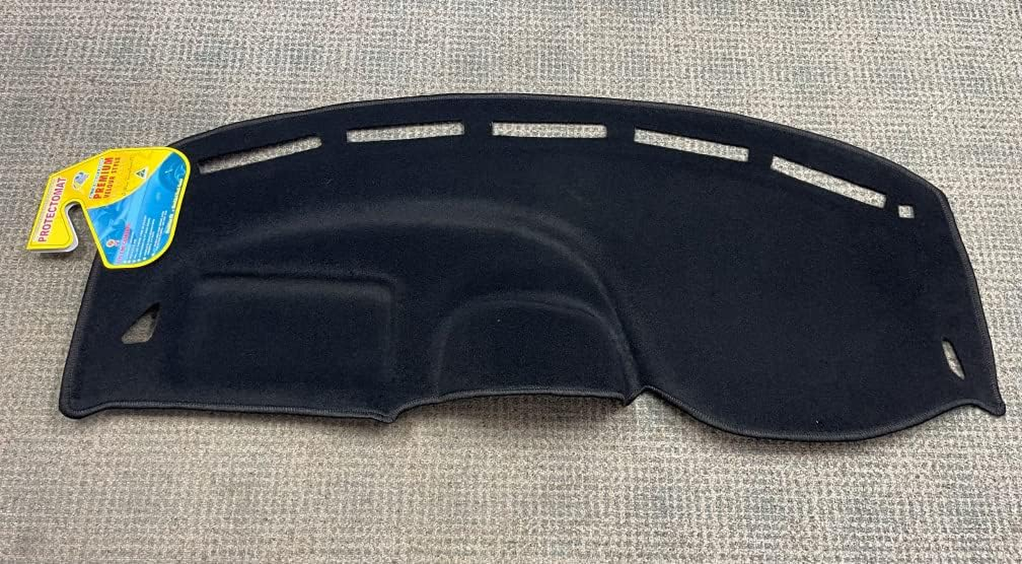 Protectomat Dash Mat to Suit Mitsubishi L400 Delica 4WD Import (Inclinometer & Coin Tray) 93>, Black