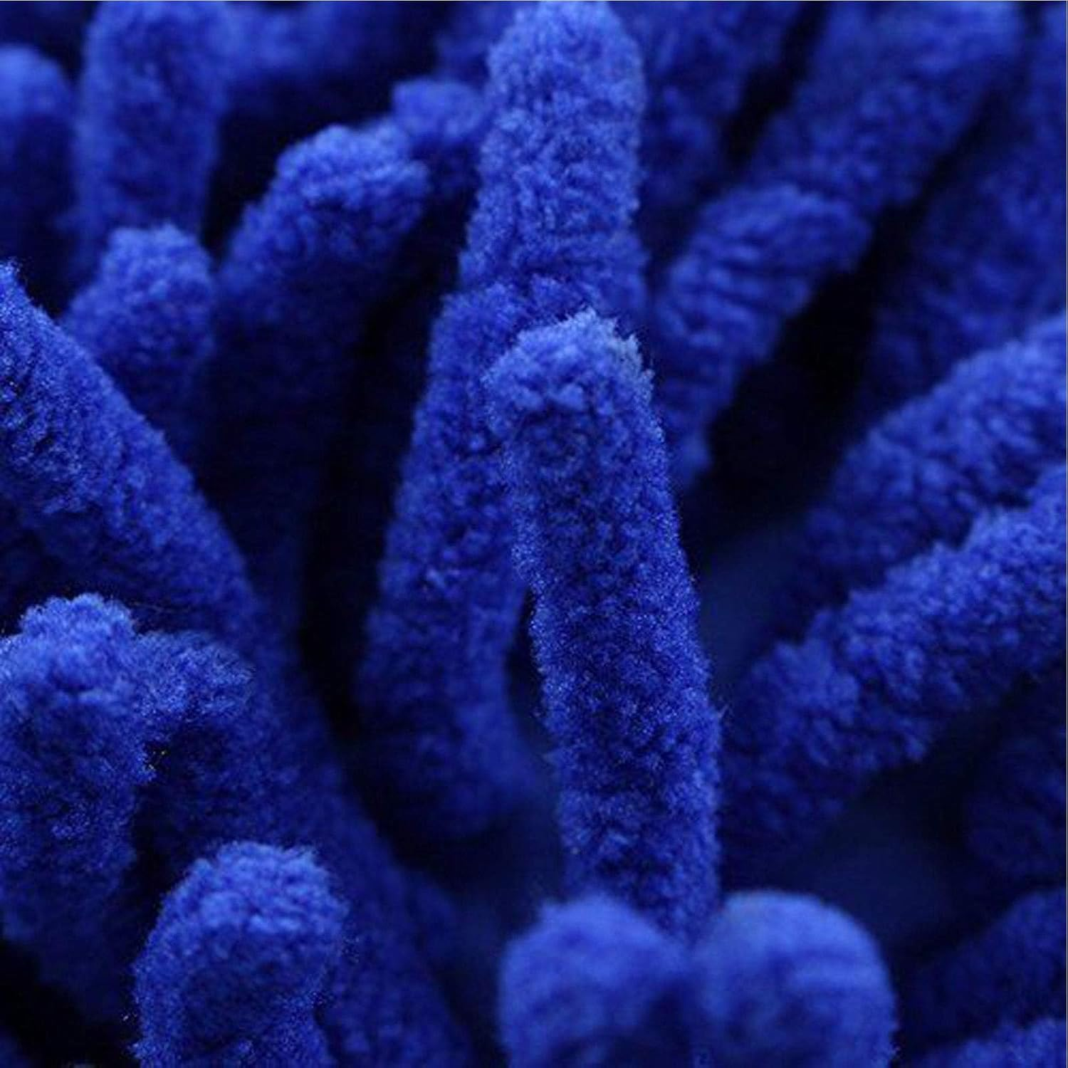 Scratch-Free Car Wash Mitts (2 Pack) - Premium Chenille Microfiber, Ultra Soft Gloves for a Swirl-Free Finish, Safe on All Paint for Car, Truck, SUV & Motorcycle - Blue image number 1