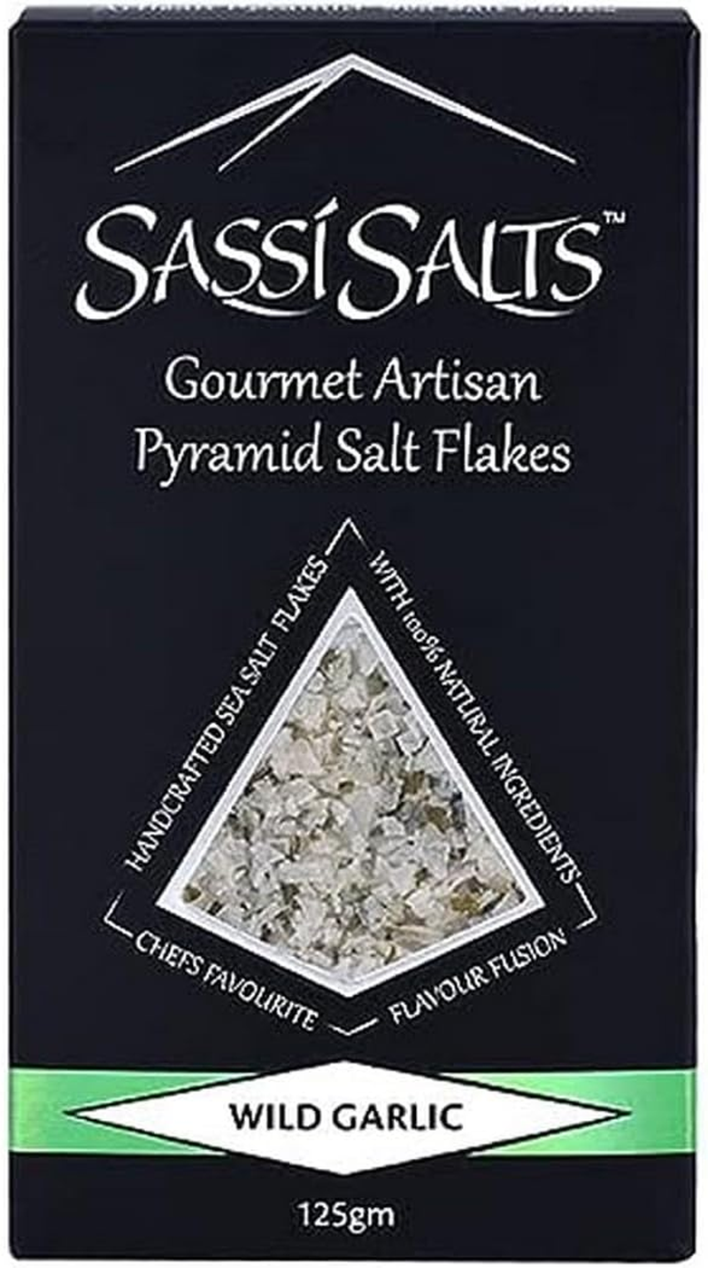 Sassi Salts Pyramid Wild Garlic Salts 125 G