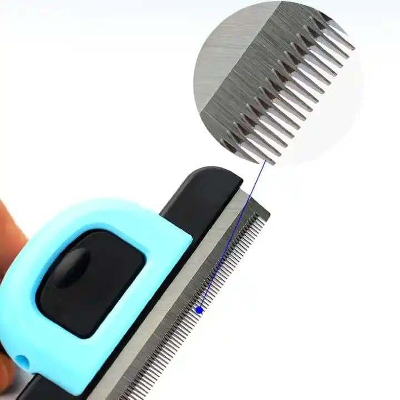 Pet Grooming Brush Cat Brush for Shedding and Grooming Dog Brush for Shedding Deshedding Brush for Cats Furminator Cat Undercoat Brush Effectively Reduces Shedding by up to 95% for Short Medium and Long Hair image number 5