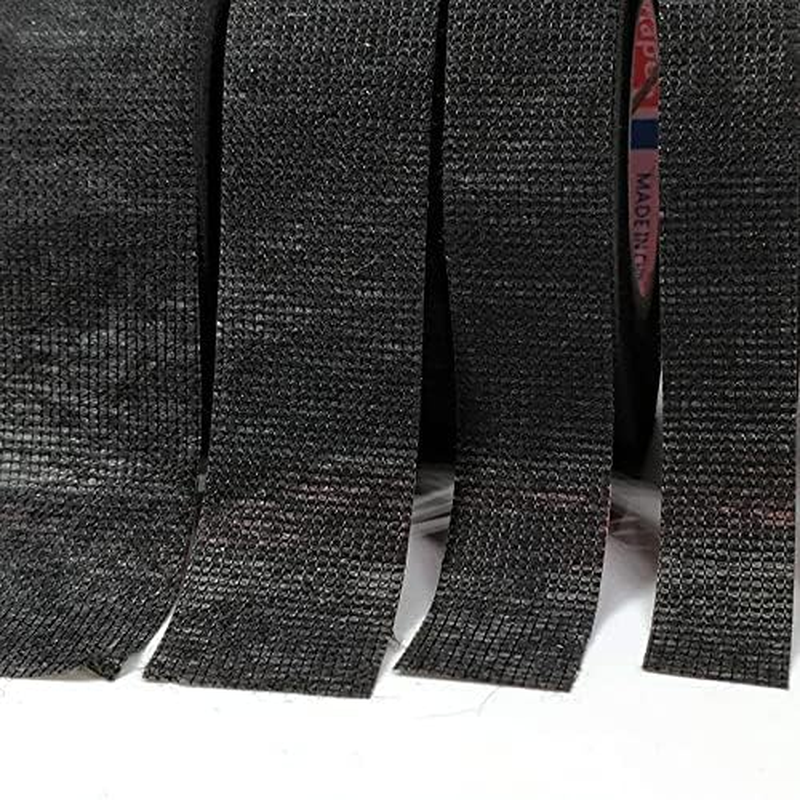 1Pcs Black Length15M Width 9/15/19/25/32MM New Tesa Type Coroplast Adhesive Cloth Tape for Cable Harness Wiring Loom Dropship (Color : 15M, Size : 25Mm) image number 1