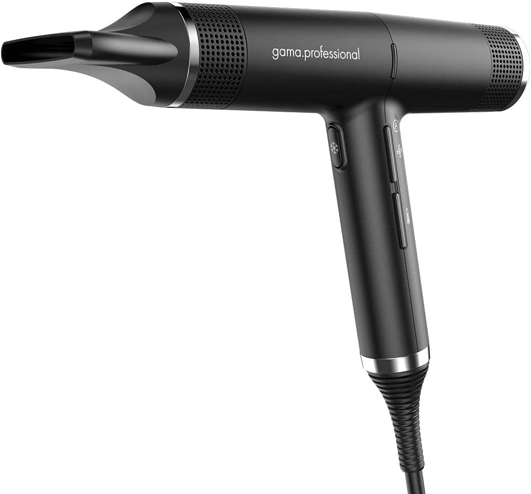 IQ Gama Professional IQ Perfetto Hair Dryer, Black image number 1