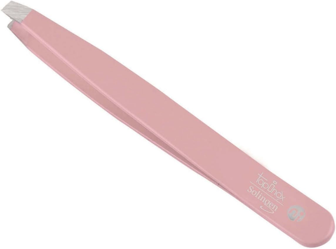 Niegeloh Solingen Topinox Slant Tweezers Pink - Highest Precision Tips - Made in Germany image number 4