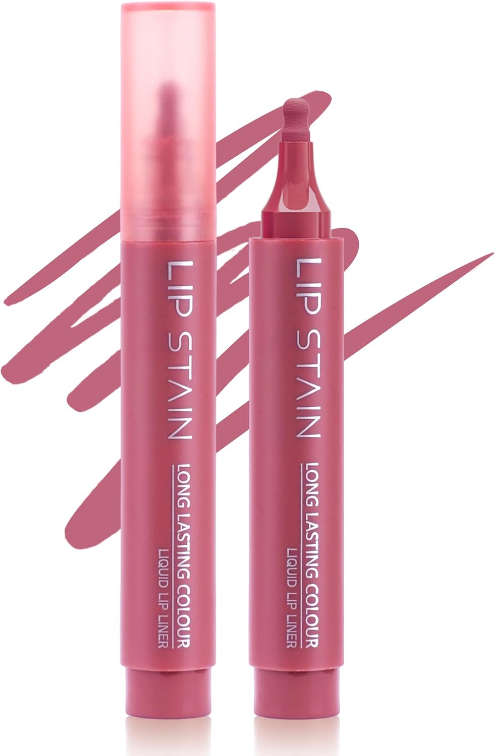 Erinde Tattoo Lip Liner Mat, Waterproof Lip Marker, Long-Lasting and Highly Pigmented, Precise Tip for Defined Lip Contours, No Transfer & Smudgeproof, Nude Lip Liner #03 image number 3