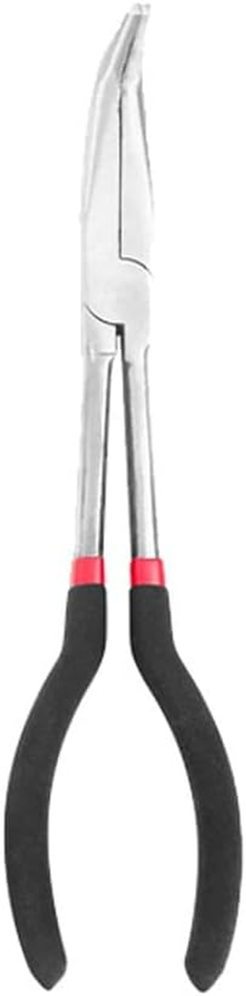 11'' Extra Long Reach Spark Plug Pliers with Ring Head, 280 MM Long Nose Pliers Car Spark Plug Wire Removal Pliers image number 4