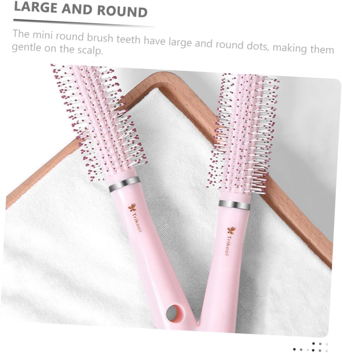 PACKOVE Volume Brush round Styling Brush for Blow Drying Static Styling Tool for Women Men image number 2