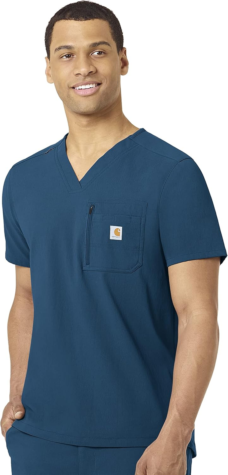 Carhartt Medical Men'S Modern Fit Tuck-In Scrub Top