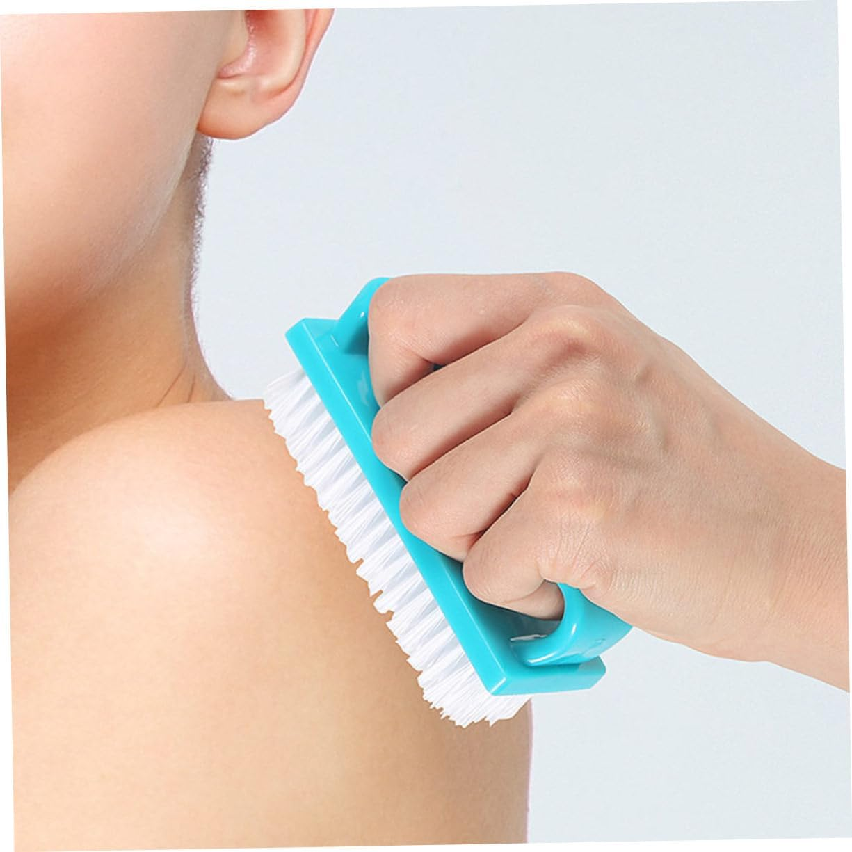 ERINGOGO 4Pcs Home Fingernail Brush Nail Brush Cleaner for Nail Art Manscaping Random Color