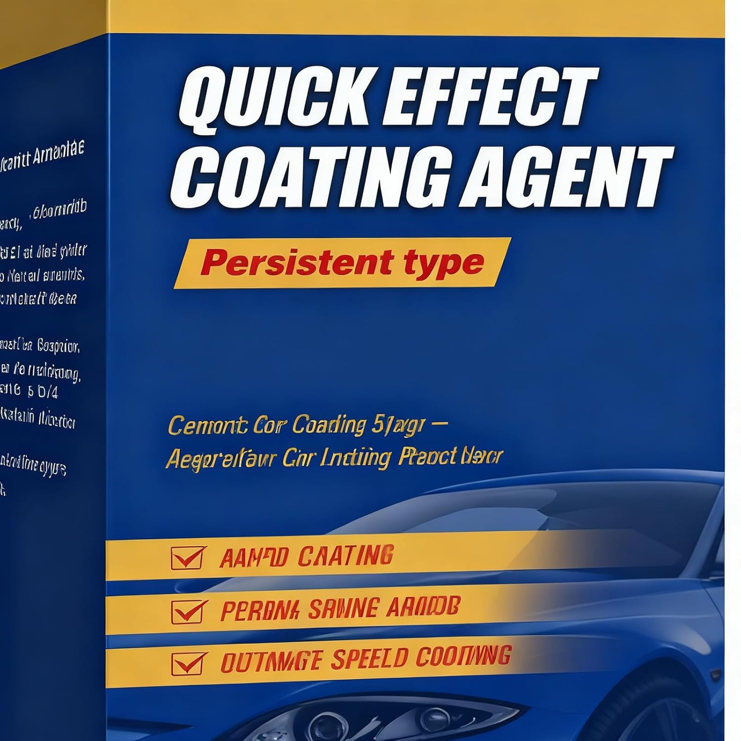 Ceramic Spray Coating, 120Ml Quick Effect High Gloss Automotive Polish, Car Ceramic Protection with Easy Application, Detailing Spray with Nano Formula, Coating Liquid for Windshield Tire Trim image number 4