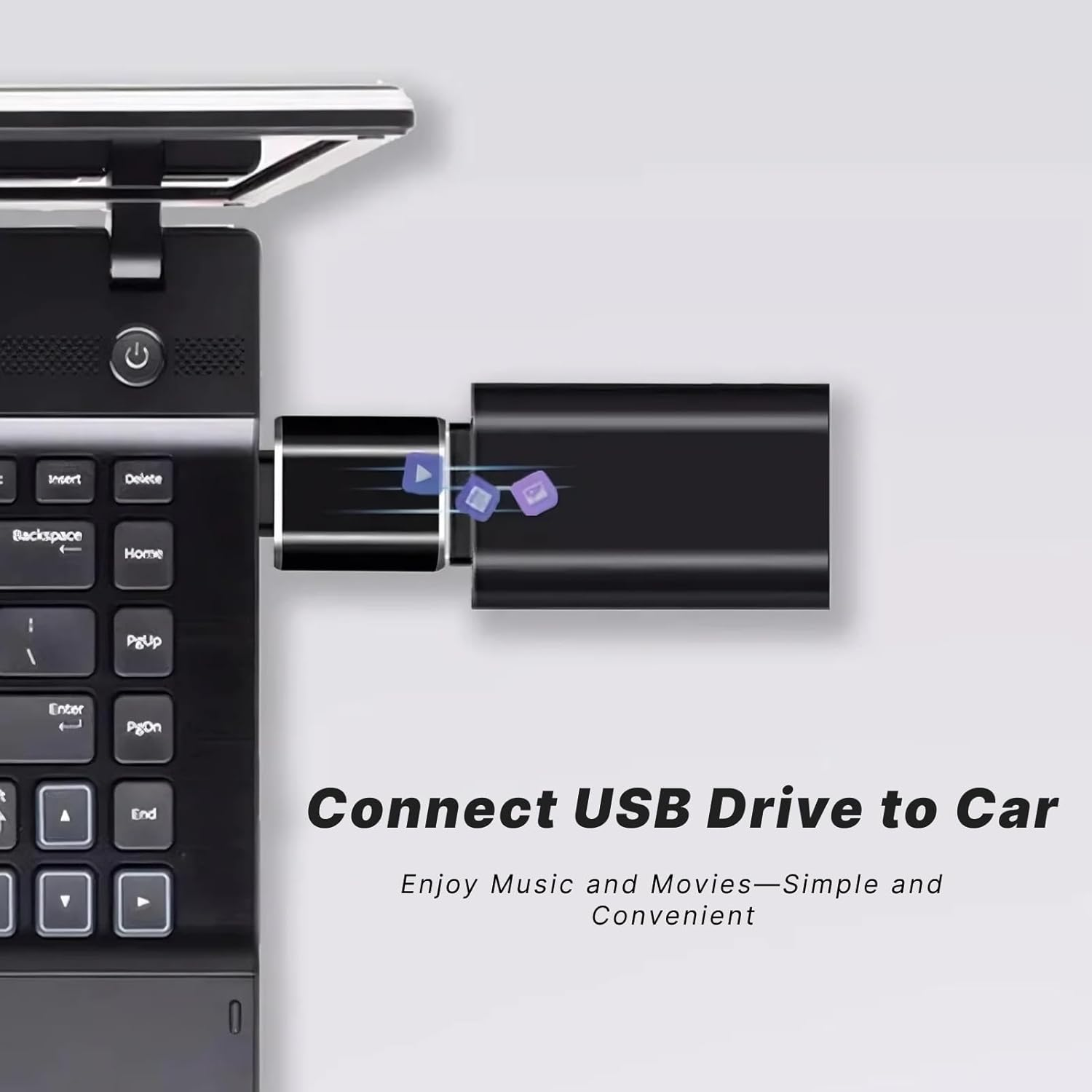 5Gbps USB-C to USB Adapter 4-Pack, Aluminium Type-C Male to USB-A Female Converter, Supports Thunderbolt 4/3 OTG, Compatible with Iphone 15/16, Macbook Air/Pro, Ipad, High-Speed Data Transfer, Black image number 5