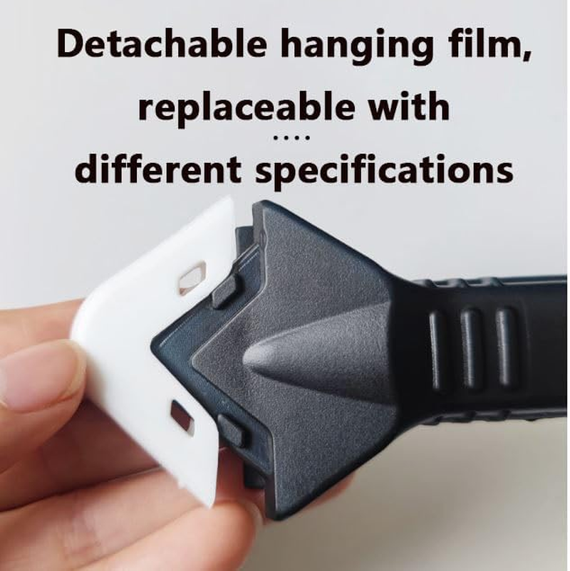 SOVYOULIVE 3-In-1 Heavy-Duty Adhesive Remover &ndash; Stainless Steel Scraper Tool for Glass, Walls & Seams | Scratch-Free Surface Safe, Multi-Tool for DIY, Renovation & Professional Use image number 2