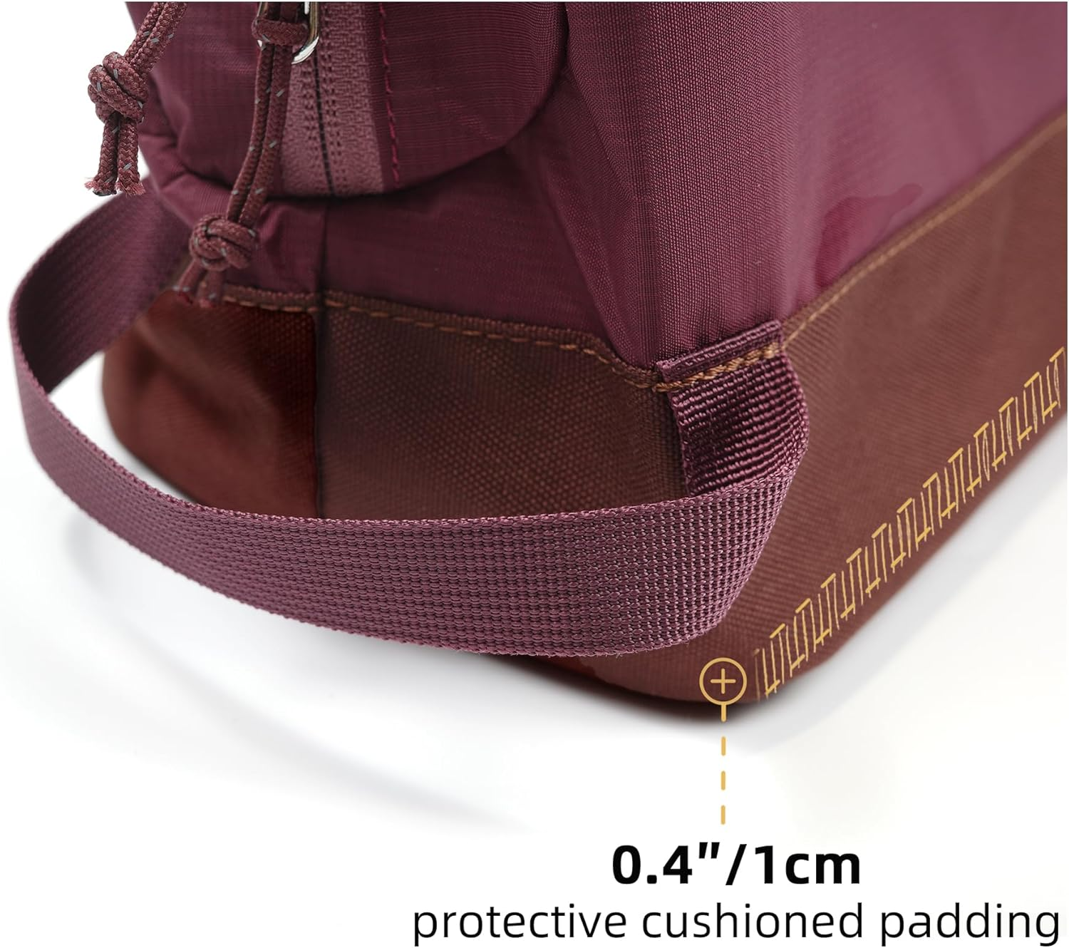 Kalgoteal Travel Toiletry Bag 8L for Women, Large Packing Cube with Waterproof TPU Wet/Dry Compartment image number 3