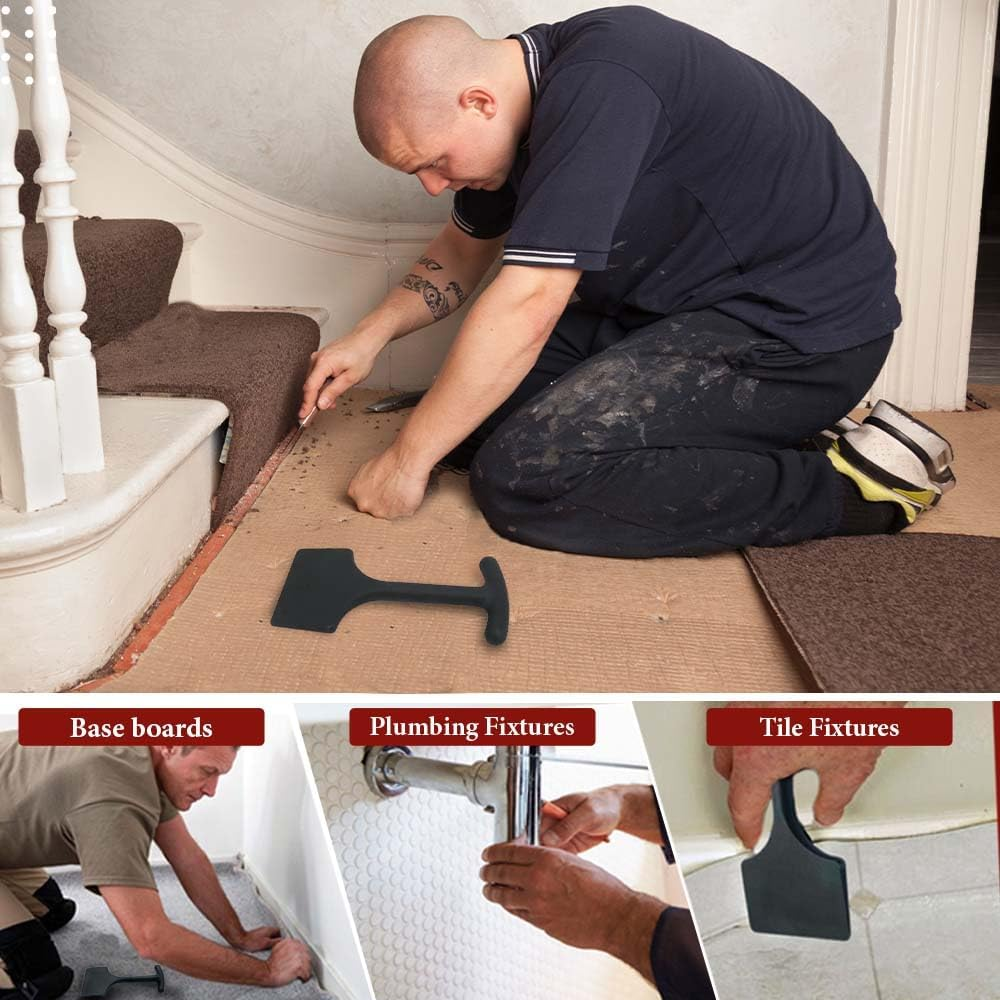 Zimpty ZY396 Wide Carpet Stair Tool (1PC Carpet Tucking Hand-Held Tucker Tool Plastic) image number 2