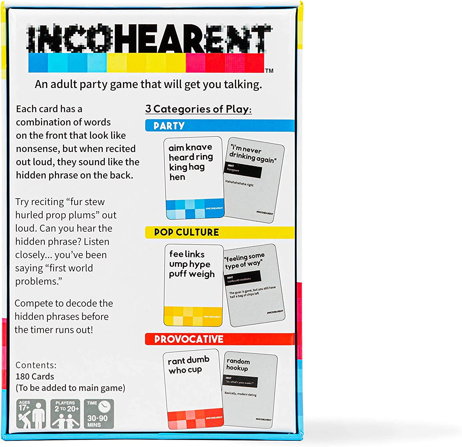 WHAT DO YOU MEME? Incohearent Fresh Phrases Expansion Pack - Designed to Be Added to Incohearent Core Game image number 4