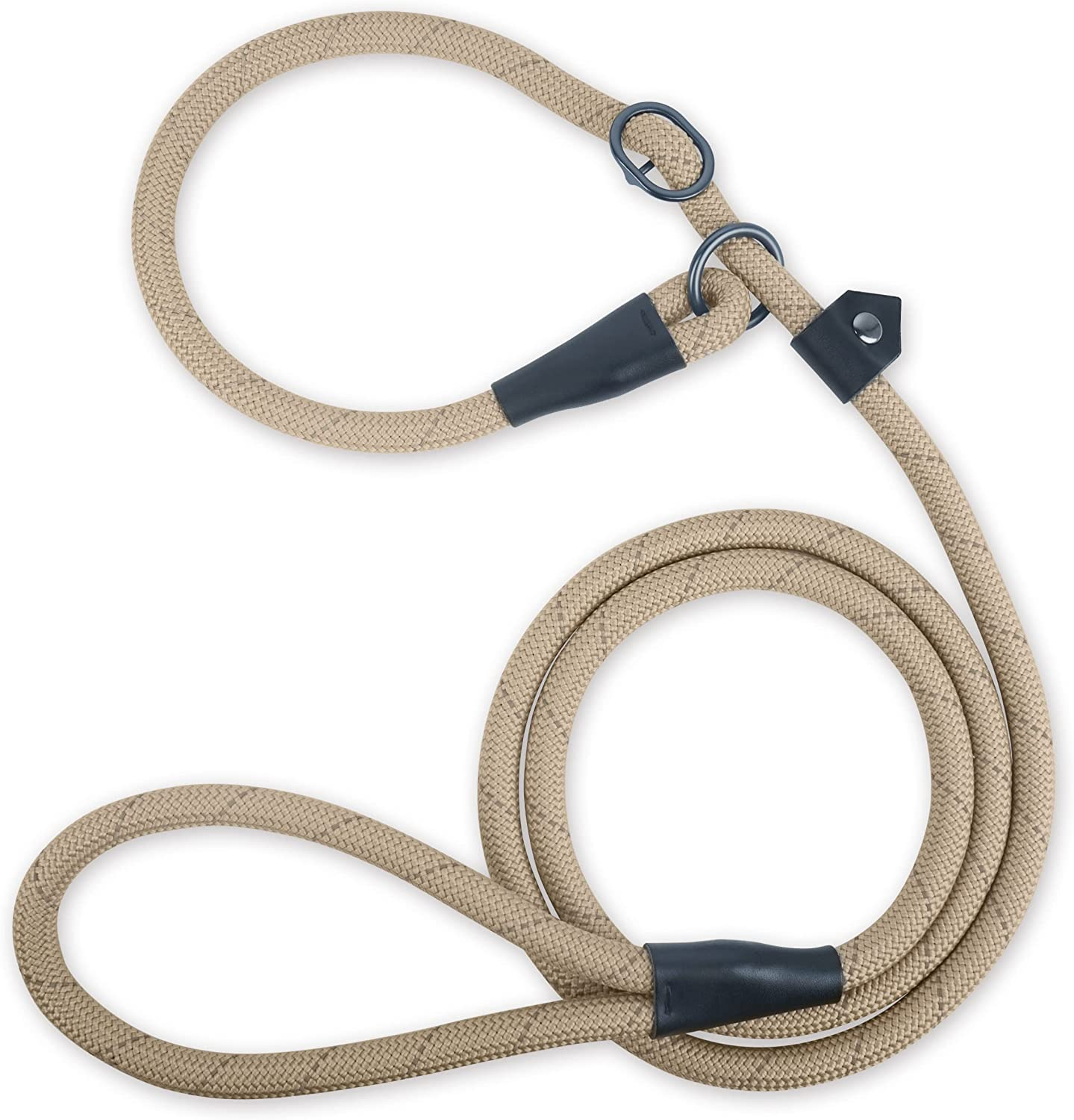 6FT Reflective Rope Slip Leash for Dogs, Slip on Leash Large Dogs, Slip Lead Dog Loop Leash for Large Medium Dogs