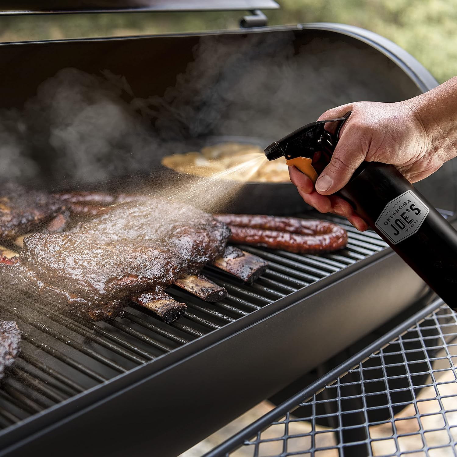 Oklahoma Joe'S 6285584R06 2-In-1 Spray Bottle and Marinade Injector, Black image number 4