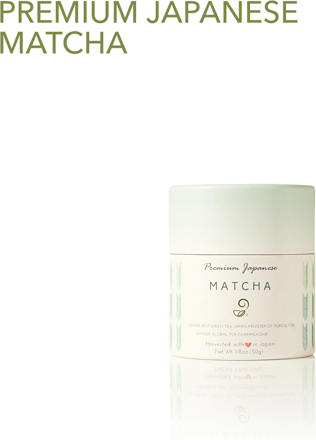 Matcha Green Tea Powder - 100% Natural Authentic Japanese Powdered Green Tea - Single Origin Tea - Premium Grade - 1.8 Oz, 50 G - Vegan, Non-Gmo, Sugar-Free, and Gluten-Free image number 2