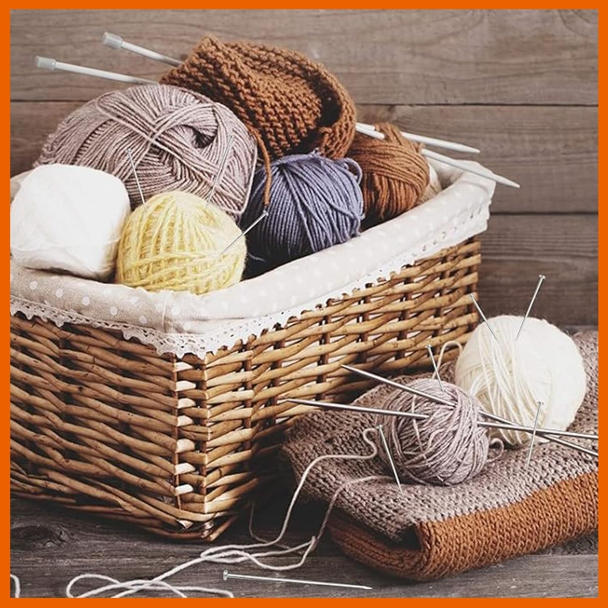 200Pcs Jewelry Making Head Pins 50Mm Platinum Silver Plated Brass Ball Head Pins for Earrings Jewelry Making Jewellery-Making Accessories (Silver) image number 5