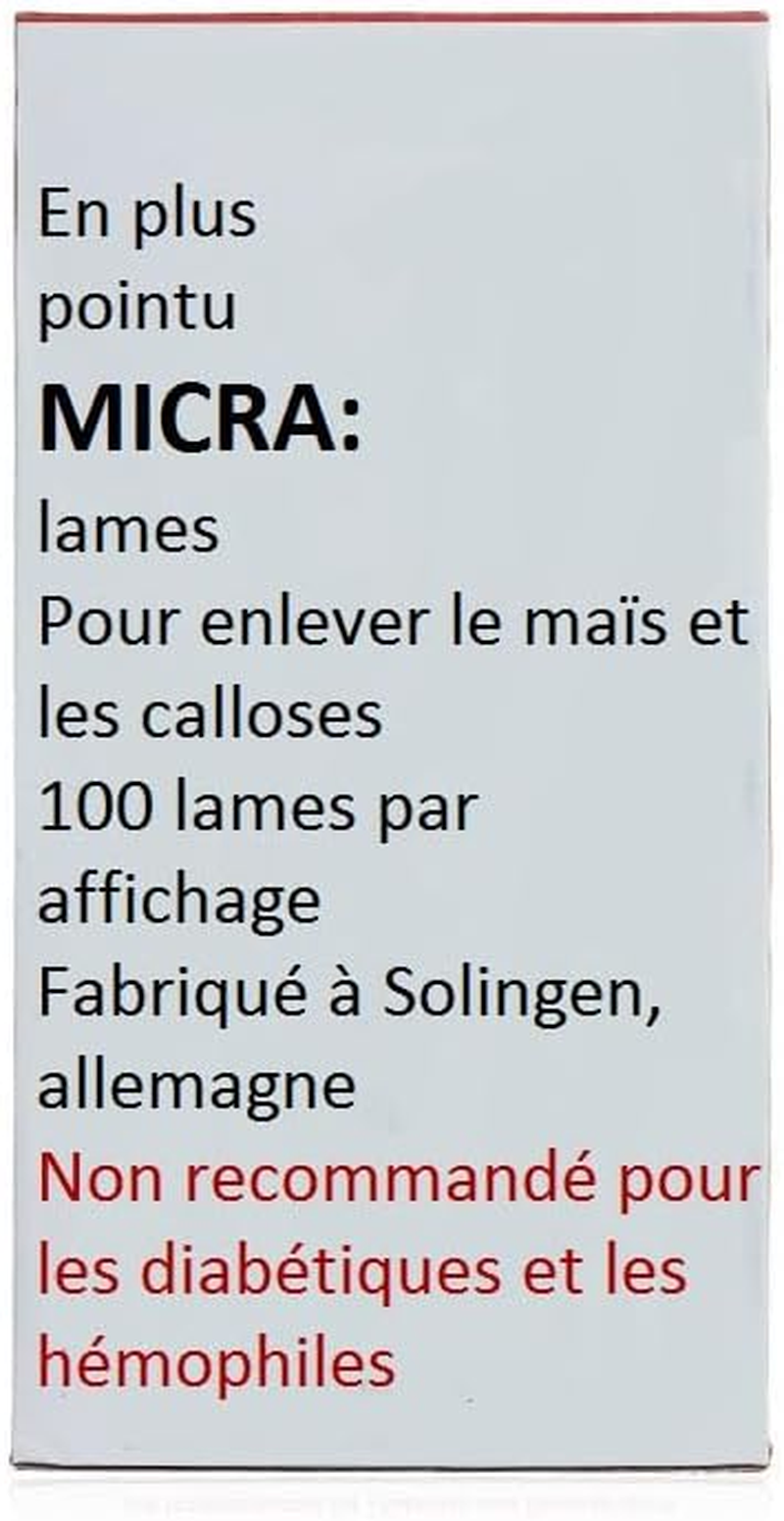 YIMART 100Pcs Stainless Steel Sharp Replacement Corn Blades for Foot Hard Dead Skin Remover Hand Foot File Foot Care Pedicure Machine image number 5