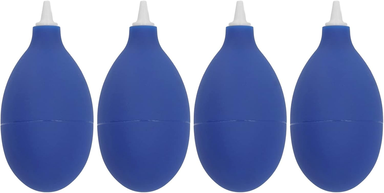 Air Dust Blower Ball, Rubber Pin Valve Blue Dust Blower Ball Small 4Pcs for Camera