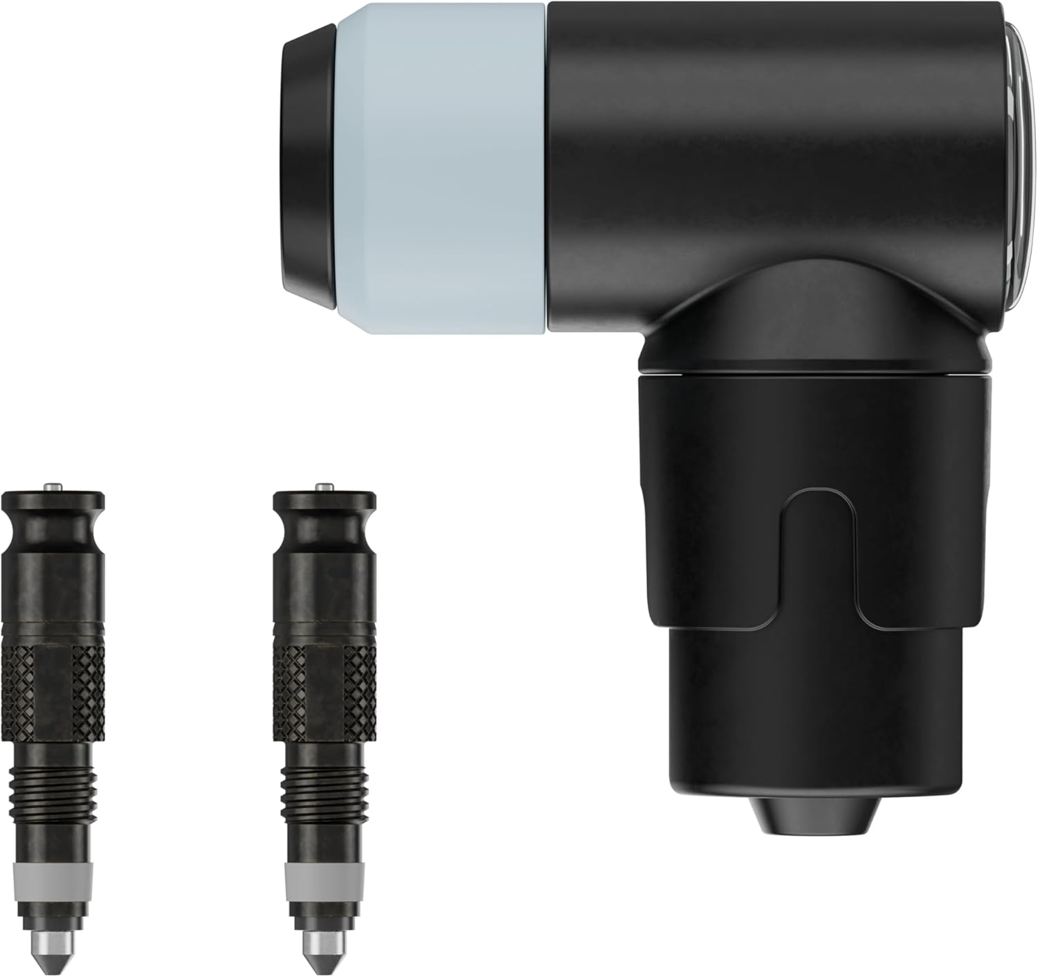 Schwalbe Bicycle Valve Attachment - SV-SCV Conversion Kit (Black, Synthetic Rubber) image number 3