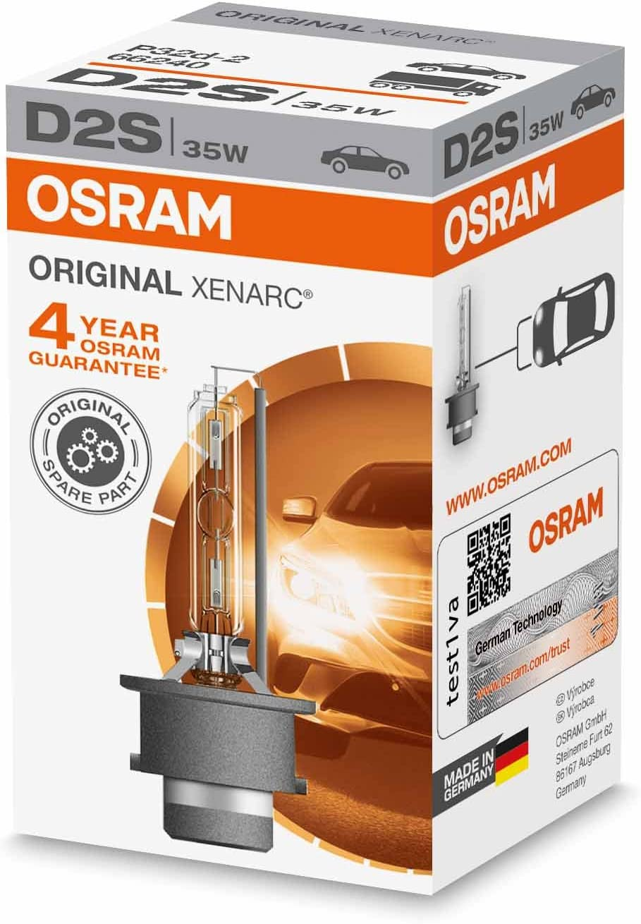 OSRAM 66340 OSRAM XENARC ORIGINAL D3S HID Xenon Discharge Bulb, Discharge Lamp, OEM Quality, 66340, Folding Carton Box (1 Unit) image number 6