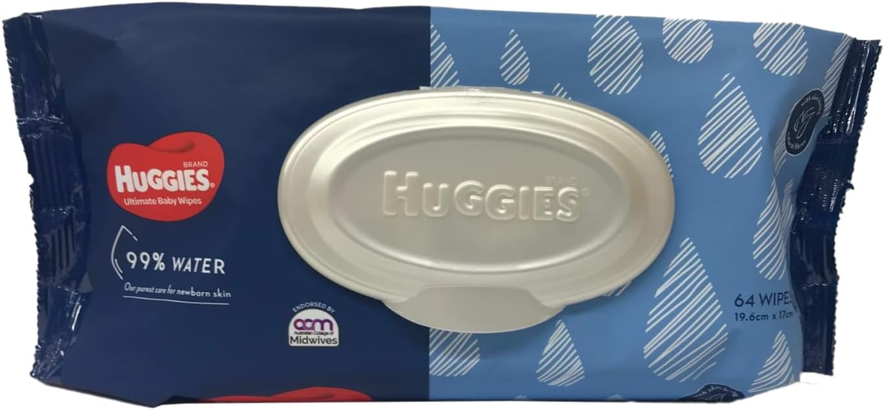 HUGGIES Ultimate over 99 Percent Water Baby Wipes 256 Wipes 4X64Pk image number 3