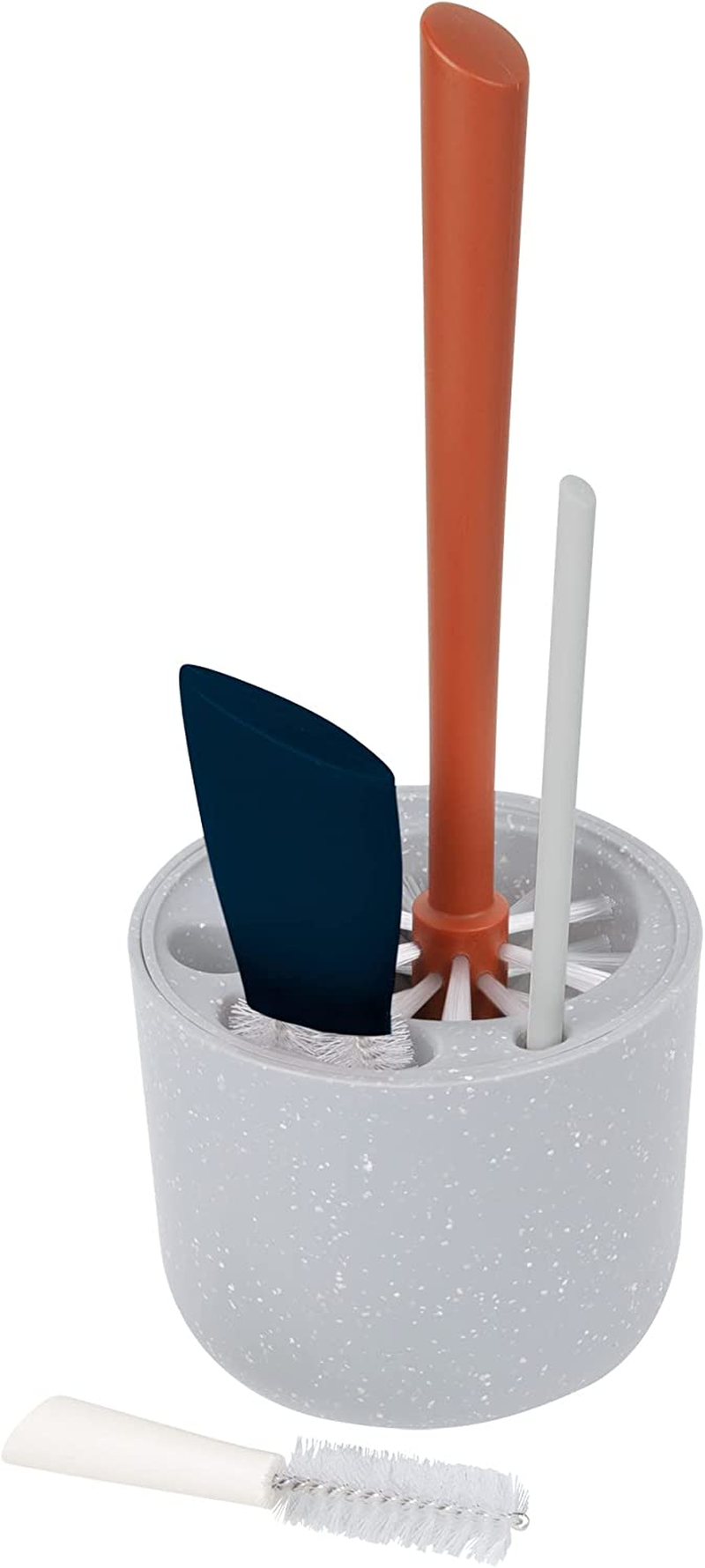 Boon MOD Baby Bottle Brushes for Cleaning &mdash; 4 Count &mdash; Sage &mdash; Includes Bottle Cleaner Brush, Straw Cleaner Brush, Nipple Brush and Detail Brush for Baby Essentials image number 5