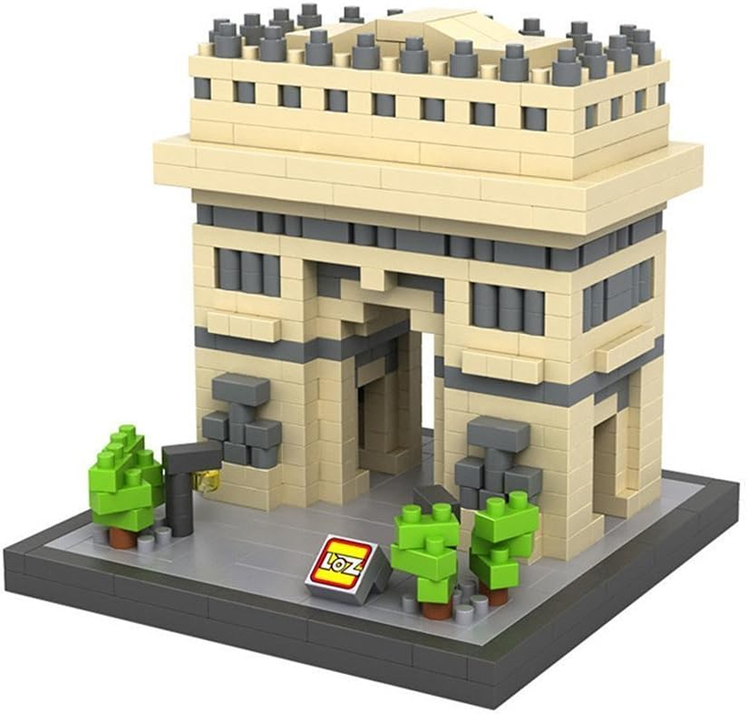 Loz Building & Construction 9377 Triumphal Arch Building Blocks (840Piece) image number 1