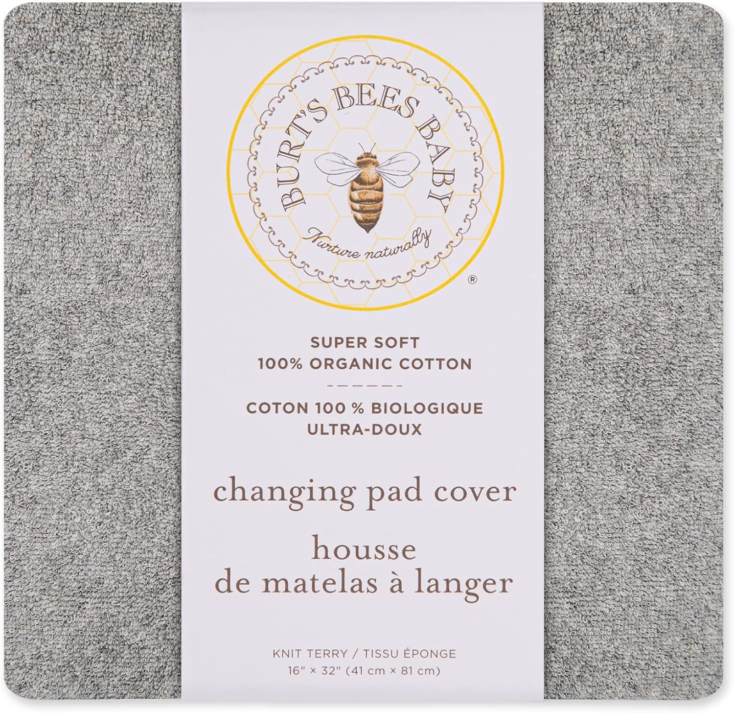 Burt'S Bees Baby - Burp Cloths, 5-Pack Extra Absorbent 100% Organic Cotton Drool Cloths image number 5