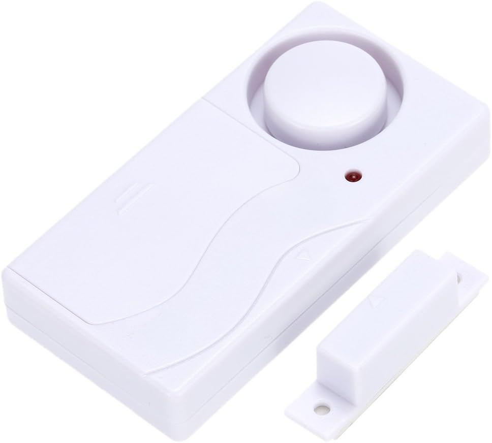 Mengshen Door and Window Alarm, Anti-Theft Burglar Wireless Alarm with Remote Control for Home Security, Easy to Install, 105Db (Includes 2 Alarm and 1 Remote Control) image number 5