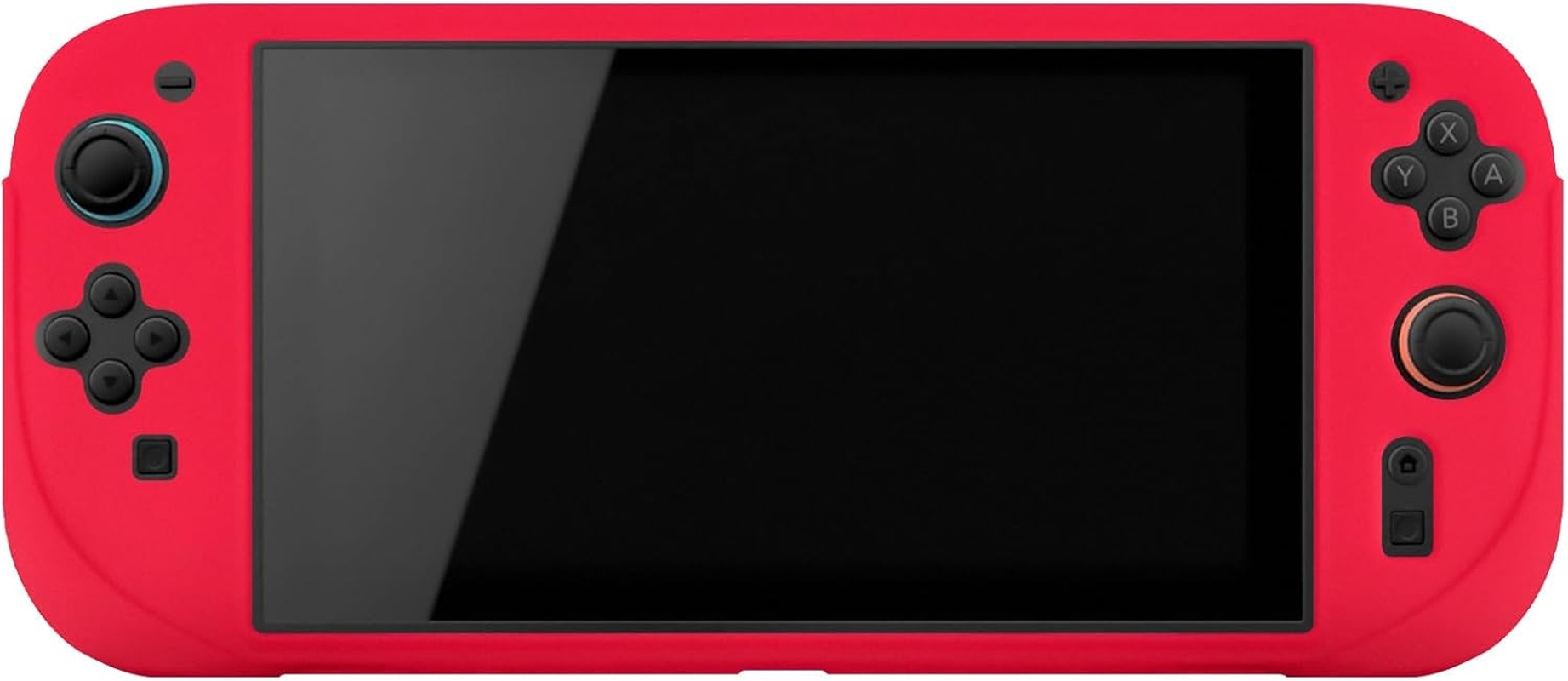 Geekria Silicone Protective Case Compatible with New Nintendo Switch 2, Split Design Shockproof Anti-Scratch Shell, Game Accessories (Red) image number 2