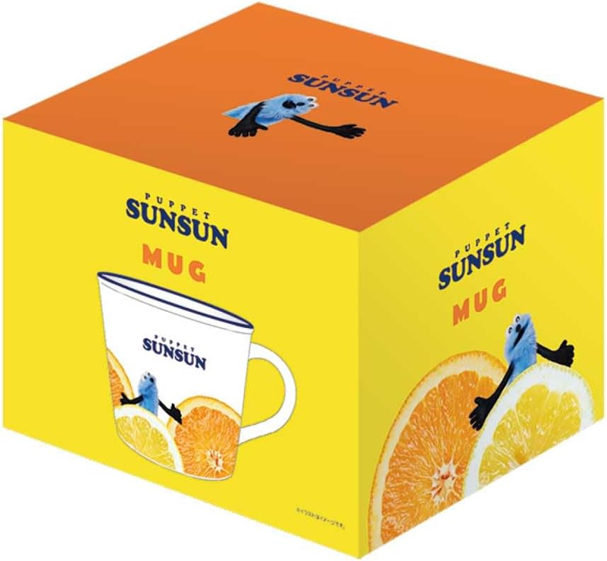 Tees Factory PS-5524698CT Puppet Sunsun Color Line Mug Citrus H77 X &Phi;90Mm image number 1
