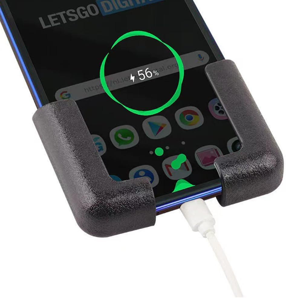 4 Pais Self Adhesive Dashboard Mount Car Phone Holder Adjustable Width Cellphone Holder