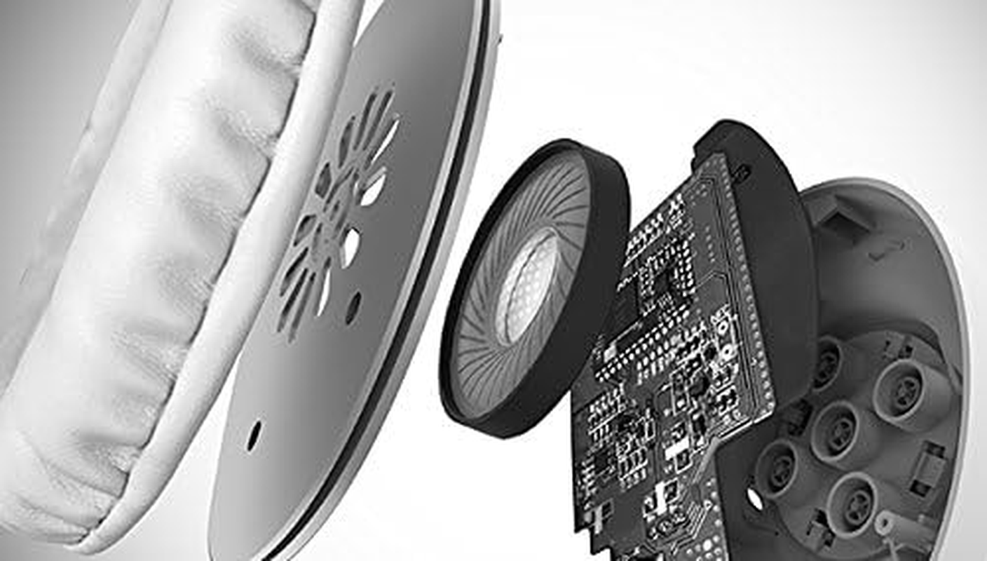 Koss Bt539Iw Wireless Bluetooth Over-Ear Headphones (3.5 Mm Jack) for Imac/Iphone/Ipad/Ipod/Laptop/Mp3 Players/Samsung/Smartphones - White image number 6