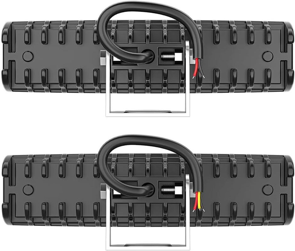 RUNEWAX LED Boat Light 6 Inch 6500K White 12V 72W 5000LM Flood Beam Marine Lights IP67 Waterproof for SUV ATV UTV Tractor, Pack of 2 image number 2