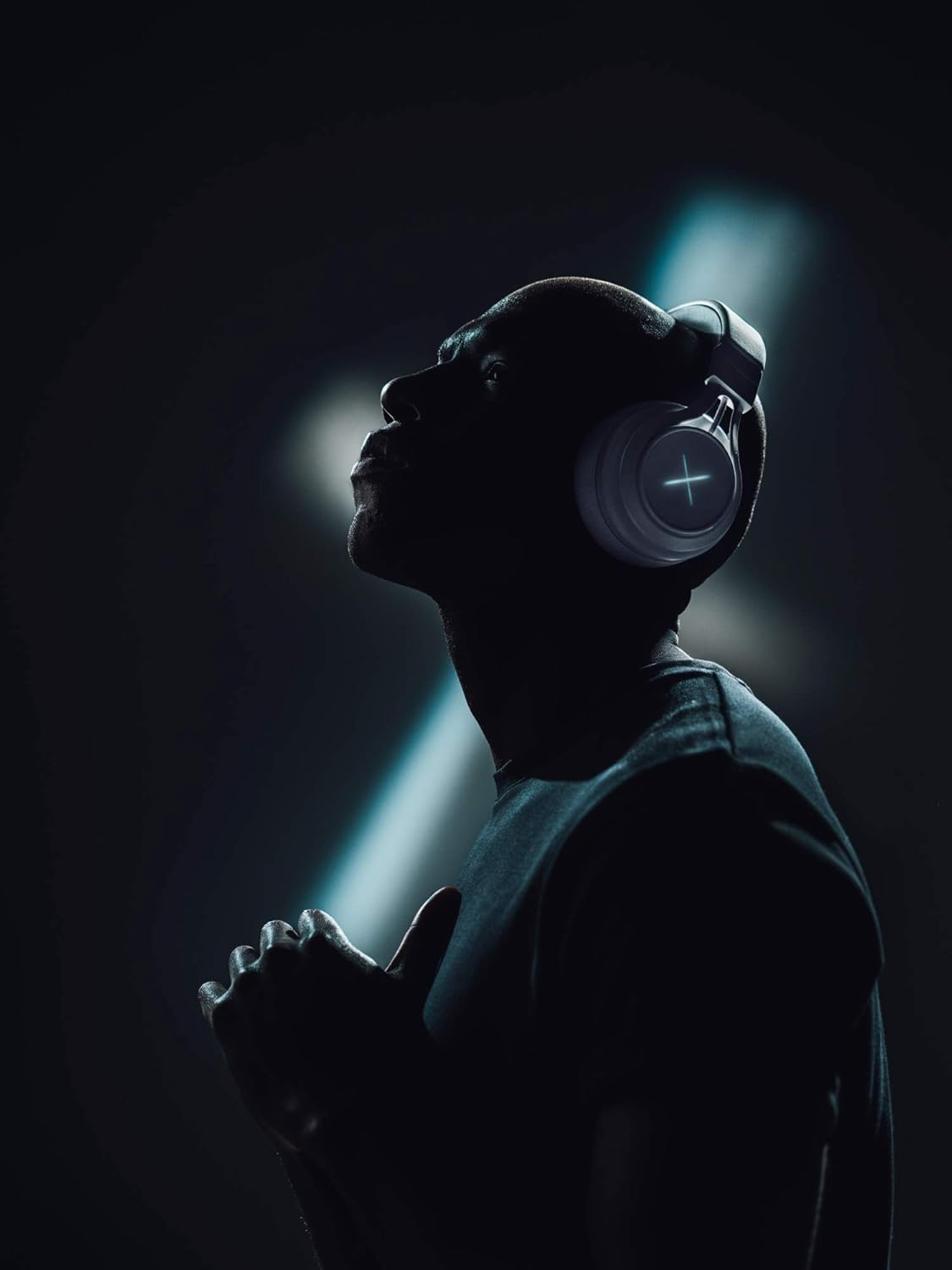 X by Kygo Xenon Wireless Bluetooth 5.0 Active Noise Cancellation Headphones with Microphone - White image number 5