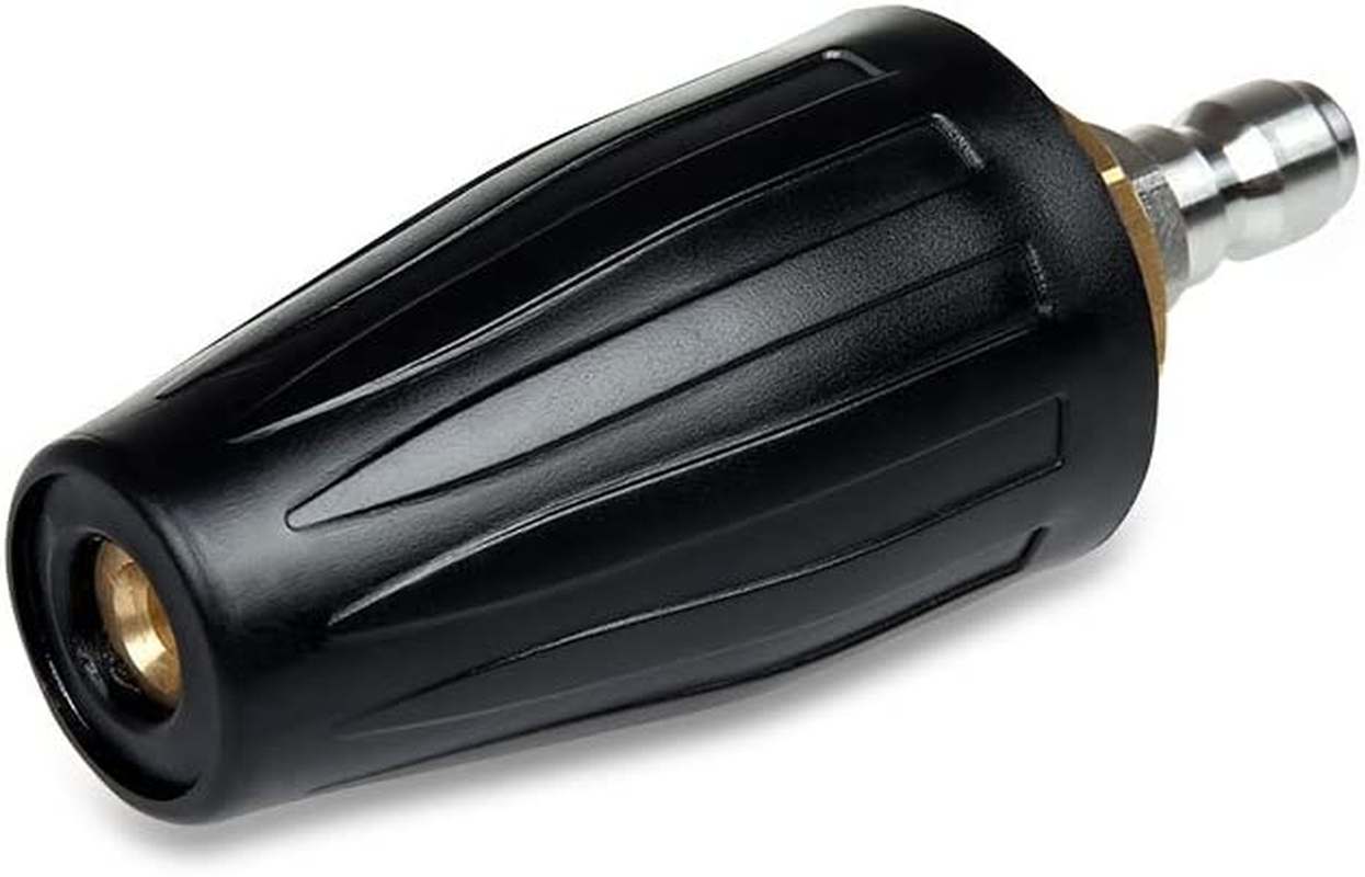 NUZAMAS 2.64GPM (10L/M) Max 3600PSI 360 Degree Rotating Turbo Head Spray Nozzle for High Pressure Washers Cleaner Gun (1/4" Quick Connector) image number 3