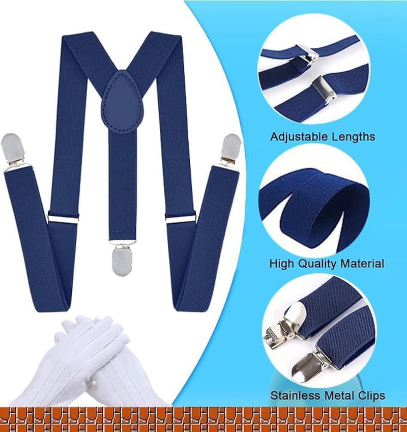 Yaliuliu Novelty Wari and Waluig Costume for Adults,Women and Men - Complete Halloween & Cosplay Accessory Set with Hat, Mustache, Gloves, Buttons, and Suspenders, Yellow and Purple image number 5