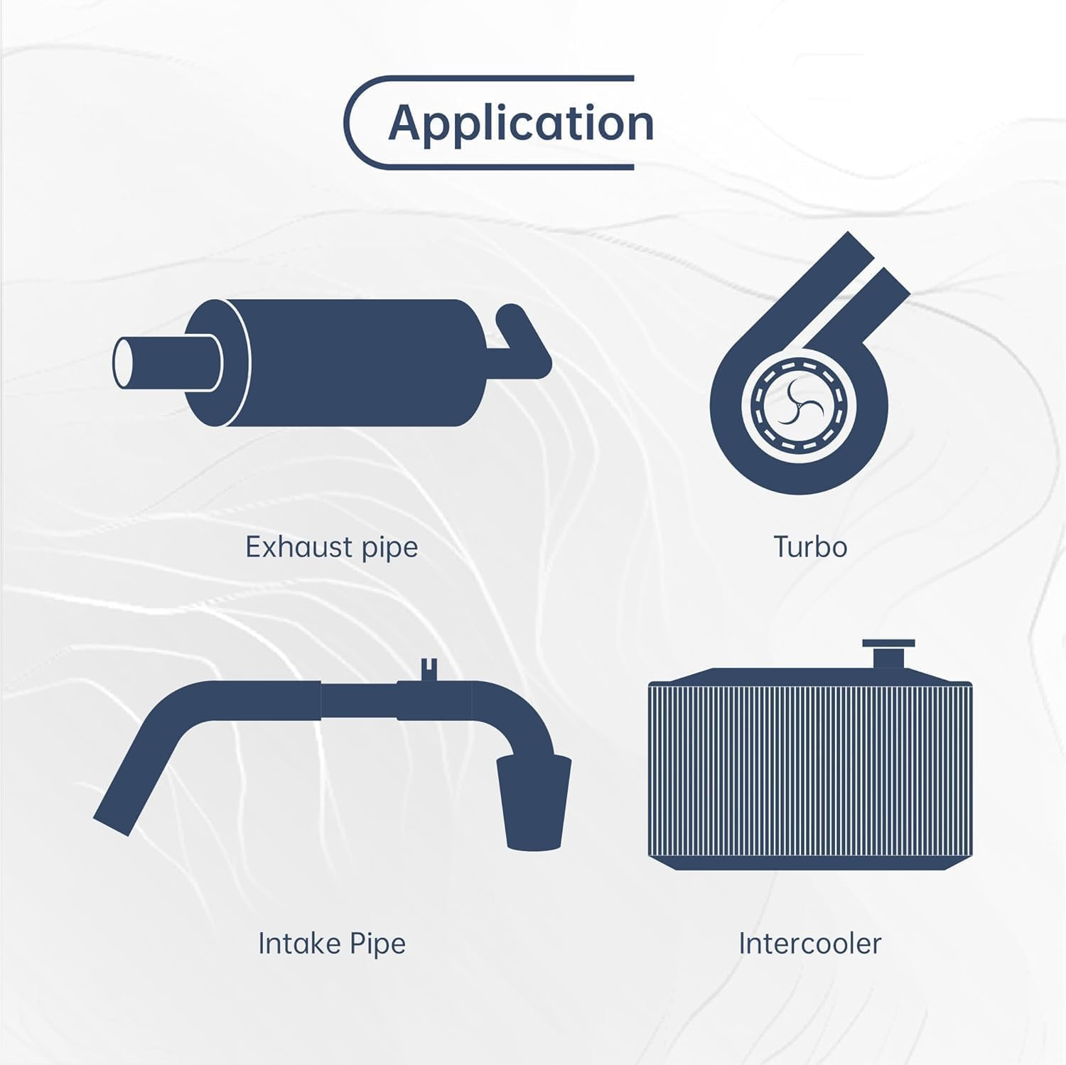 ID 1.89 Inch to Ld 2.36 Inch Universal Exhaust Pipe to Component Pipe Adapter Reducer 1.89'' ID to 2.36'' ID Polished Stainless Steel 4 Inch Overall Length image number 1