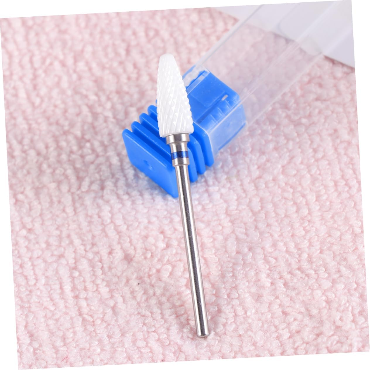 Ipetboom 2Pcs Electric Nail Drill Bits Ceramic Cones Set for Manicure Nail Art Grinding Gel Polish Removal image number 3