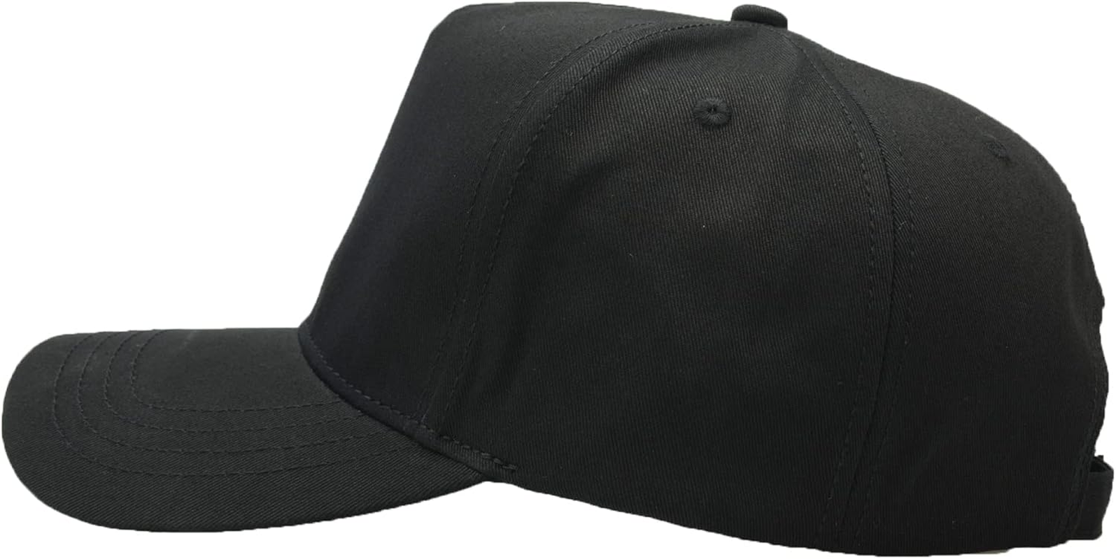 Oversize XXL High Crown Baseball Cap Big Head Hats for Men Dad Hat Adjustable Plain Running Cap 23.6"-25.6" image number 1