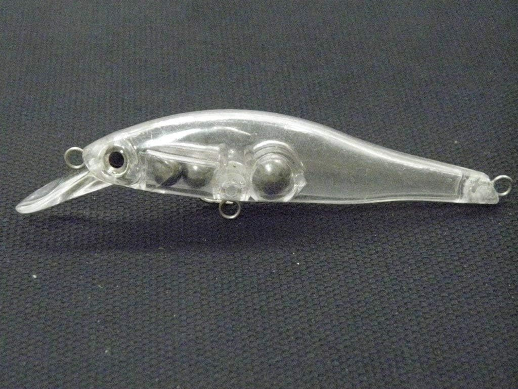 10 Blank Unpainted Minnow Crankbait Topwater Lipless Jerkbait Fishing Lures V3