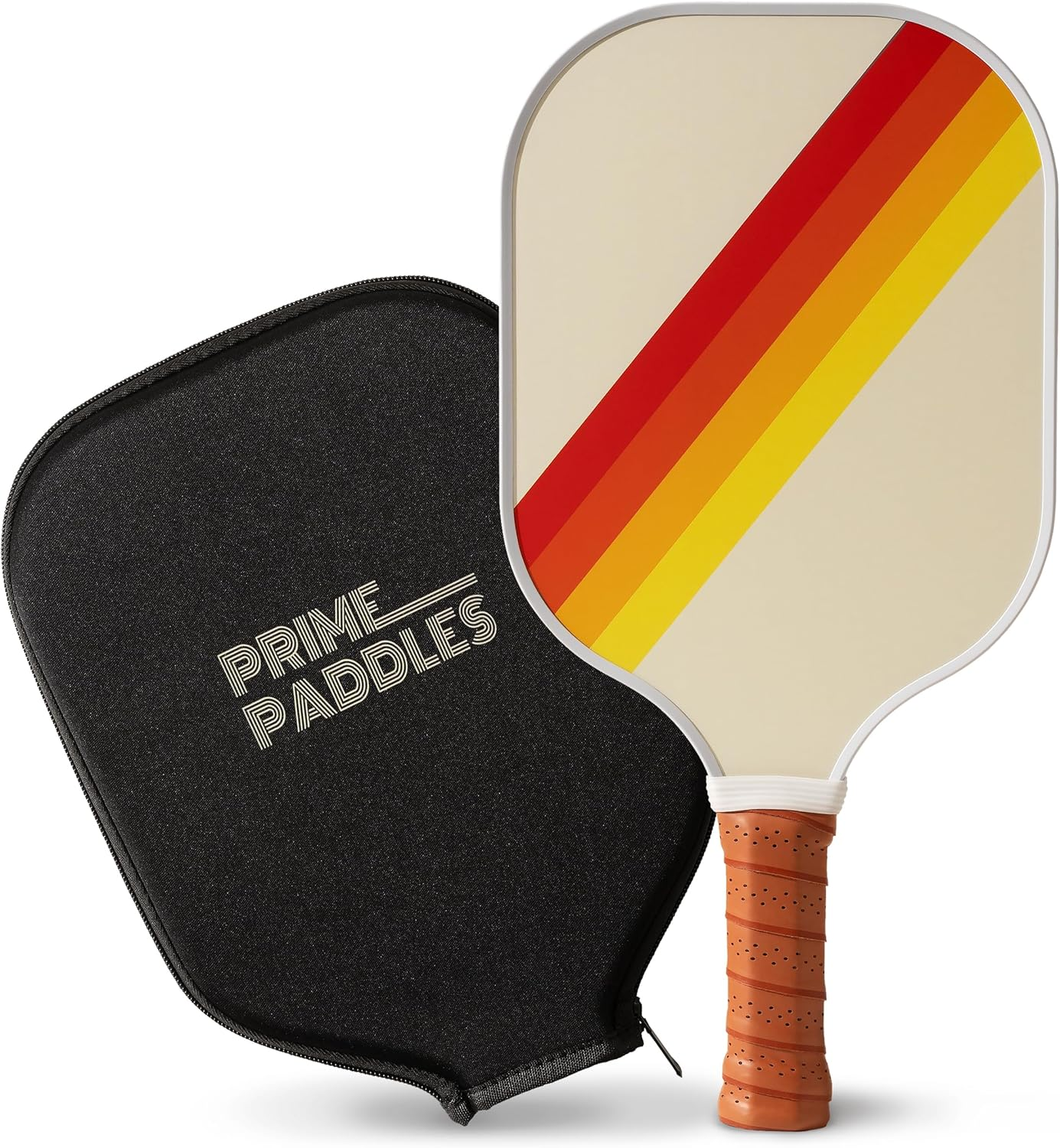Pickleball Paddle, USA Pickleball Approved, High Performance Composite Graphite Surface, Polymer Honeycomb Core, Ultra Cushion Sweat-Proof Grip, Perfect for Beginner & Professional Players