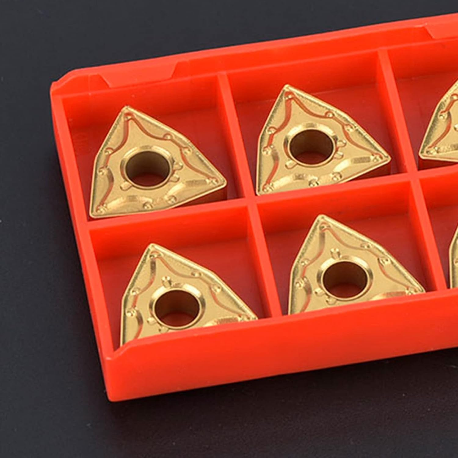 Domary 10PCS WNMG 432 WNMG0804 CNC Inserts Carbide Insert Lathe Turning Tool for Metalworking image number 1